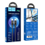 Usb Кабель-зарядка Type-C на Lightning Hoco X14 Double 3A 20W 2м в тканевой оплетке черный