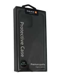 Накладка для i-Phone 14 Pro Max 6.7" Evelatus Magsafe силикон чёрный