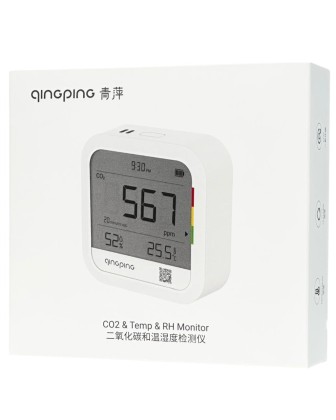 Анализатор качества воздуха Xiaomi Qingping CO2 and Thermo-Hygrometer (CGP22C) белый