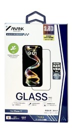 Защитное стекло i-Phone 17 6.3" Anank 2.5D Full Glass Treatment черное