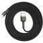Usb Кабель-зарядка Lightning Baseus Cafule 2м CALKLF-CV1 черно-золотистый
