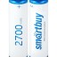 Аккумулятор NiMh Smartbuy AA/2BL 2700 mAh (24/240) (SBBR-2A02BL2700)