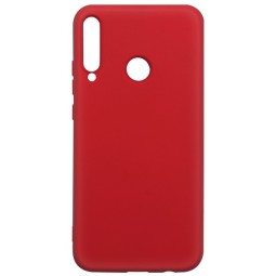 Накладка для Huawei Honor 8C Silicone cover малиновая