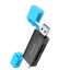 Картридер Borofone DH9 2TB 5Gbps USB/Type-C 3.0 чёрно-синий
