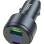 Автомобильное заряд. устр. Hoco Z57B 1USB/1C 63W серый