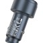 Автомобильное заряд. устр. Hoco Z57B 1USB/1C 63W серый