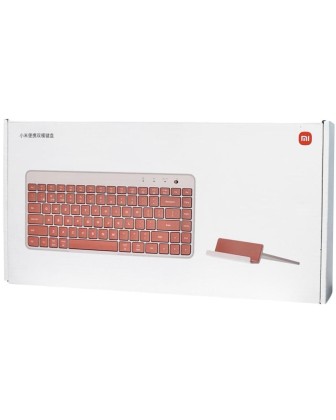 Клавиатура Xiaomi Mi Portable Dual Mode Keyboard (XMBXJP01YM) розовая