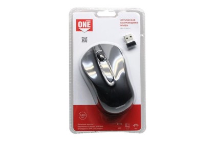 Мышь беспроводная Smartbuy ONE 329AG-K USB/DPI 1200/3 кнопки/2AAA черная (SBM-329AG-K)