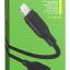 Usb Кабель-зарядка Lightning Borofone BX42 Encore silicone 2.4A 1м силиконовый чёрный