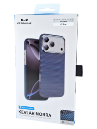 Накладка для i-Phone 17 Pro Keephone Kevlar Norra MagSnap (Indigo) синий