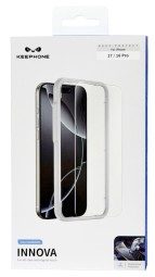 Защитное стекло i-Phone 17/16 Pro Keephone 3D Full Innova прозрачное