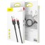 Usb Кабель-зарядка Lightning Baseus Cafule 1м (CALKLF-B19) черно-красный