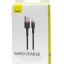 Usb Кабель-зарядка Lightning Baseus Cafule 1м (CALKLF-B19) черно-красный