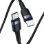 Кабель-зарядка Type-C на Lightning Baseus Cafule 18W 1м CATLKLF-G1 черный