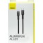 Кабель-зарядка Type-C на Lightning Baseus Cafule 18W 1м CATLKLF-G1 черный