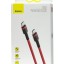Кабель-зарядка Type-C на Type-C Baseus Cafule series PD2.0 2м (CATKLF-H09) черно-красная
