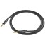 Аудиокабель AUX 3,5mm Hoco 1m с микрофоном UPA19 черный