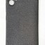 Накладка для Samsung Galaxy A05 силикон под кожу черная