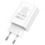 Сетевое зар. устр. Hoco C100A 1USB/1C 20W QC3.0 белое