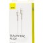 Кабель-зарядка Type-C на Lightning Baseus Cafule Metal 20W 1м CATLJK-A02 белый