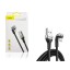 Usb Кабель-зарядка Lightning Baseus Green U-shaped 2A 1.5м (CALUX-B01) чёрный