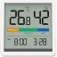 Метеостанция Xiaomi BEHEART Temperature and Humidity Clock Display W200 белая