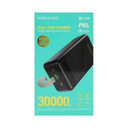 Powerbank Borofone BJ19B 30000mAh 1USB/1C 18W/20W черный