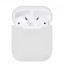 Силиконовый чехол для AirPods белый