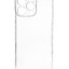 Чехол-накладка силикон 1.5мм i-Phone 16 Pro Max прозрачный противоударный с закрытой камерой тех.пак