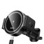 Держатель c беспроводной зарядкой в воздуховод Hoco HW35 15W магнитный черный