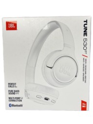 Стереонаушники Bluetooth Полноразмерные JBL T530BT BT6.0/450mAh/76ч белые
