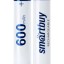 Аккумулятор NiMh Smartbuy AAA/2BL 600 mAh (24/240) (SBBR-3A02BL600)