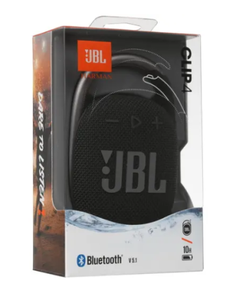 Bluetooth колонка JBL Clip 4 чёрный оригинал