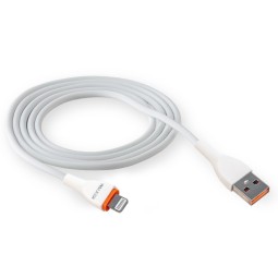 Usb Кабель-зарядка Lightning Walker C565 1м 2.4A белый