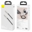 Кабель-зарядка Type-C на Lightning Baseus Cafule Metal 20W 2м (CATLJK-B01) черный
