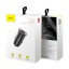 Автомобильное заряд. устр. Baseus Circular Metal 1USB/1C 30W CCALL-BS01 черное