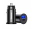 Автомобильное заряд. устр. Baseus Circular Metal 1USB/1C 30W CCALL-BS01 черное