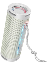 Bluetooth колонка Hoco HC9 BT5.0/1800mAh/5ч/10Вт/TF/FM/USB/AUX/IPX4 серый