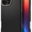 Накладка для i-Phone 16 Pro Max 6.7" Spigen Enzo Aramid MagSafe (ACS08501) черный карбон