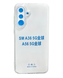 Чехол-накладка силикон 2.0мм Samsung Galaxy A56 5G прозрачный