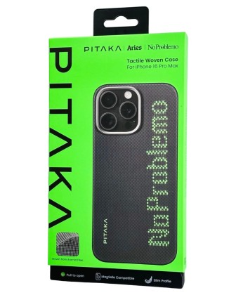 Накладка для i-Phone 16 Pro Max 6.9" Pitaka Aries Tactile Woven case (NoProblemo)