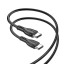 Usb Кабель-зарядка Type-C на Type-C Borofone BX51 Trumph 3A 60W 1м силиконовый черный
