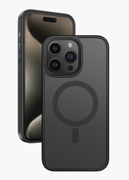 Накладка для i-Phone 15 Pro Max Keephone Mago Pro Magsafe матовый бежевый