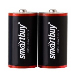 Батарейка солевая Smartbuy R20/2B (24/288) SBBZ-D02S