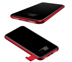 Powerbank Baseus 8000mAh 2xUSB 2.1A PPALL-EX09 красный