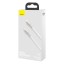 Кабель-зарядка Type-C на Lighting Baseus Cafule 20W 2м (CATLJK-B02) белый
