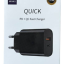 Сетевое зар. устр. WIWU Quick 1USB/1C 20W Wi-U002 черное