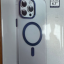 Накладка для i-Phone 15 Pro Max Keephone Dazzle Pro Magsafe синий