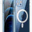 Накладка для i-Phone 15 Pro Max Keephone Dazzle Pro Magsafe синий