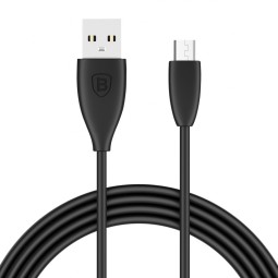 Usb Кабель-зарядка Micro Baseus Small Pretty Waist 1м (CAMMY-01) черный
